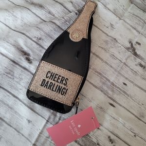 Kate Spade Cheers Darling! Zipper Pouch